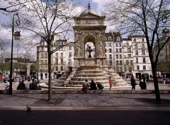 Brunnen der Unschuldigen in Paris.