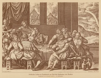 Leben am französischen Hof zur Zeit von Katharina de