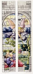 Reproduktion einer Szene der Apokalypse, Heilige Kapelle von Vincennes