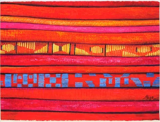 Marokkanische Stoffe 1, 2013