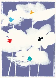 Weiße Blumen