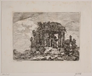 Ruinen eines Mausoleums