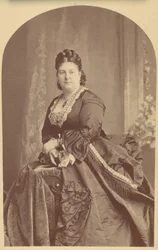 Die britische Sopranistin Euphrosyne Parepa-Rosa 1836-1874, 1870er