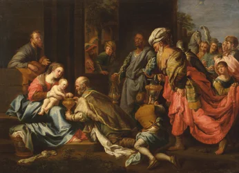 Anbetung der Könige, nach van Loon