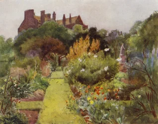 Physicke Garden, Chelsea, Ansicht des Gartens
