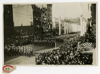 Militärparade am Ehrenhof der Marines, Großbritannien
