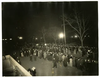 Suffrage Parade, Greenwich Village, New York, USA