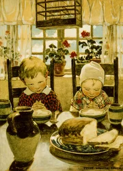 Gebete beim Frühstück