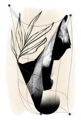 Elegante abstrakte Botanik