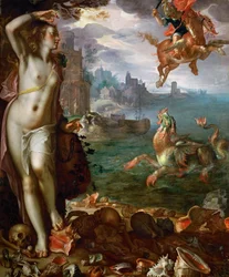 Perseus befreit Andromeda