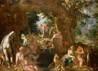 Diana und Actaeon, 1607
