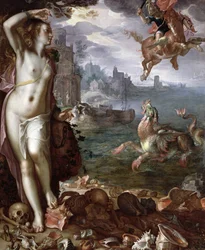 Perseus rettet Andromeda