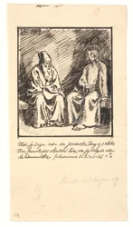 Christus und Nikodemus