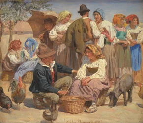 Markt in Sora