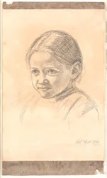 Porträt von Eline Skovgaard?