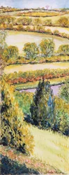 Landschaft in Suffolk, Blick aus dem Fenster, 2000