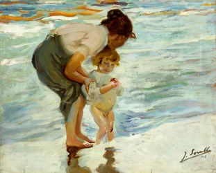 Am Strand, 1908