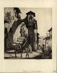 Madonna in der Wand, Subiaco, 1929