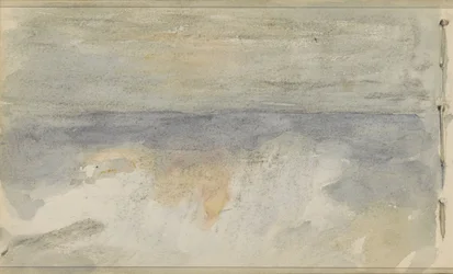 Meeresansicht mit Sonnenuntergang