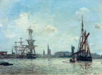 Die Seine bei Rouen