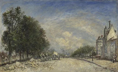 Der Boulevard de Port-Royal, Paris, 1877