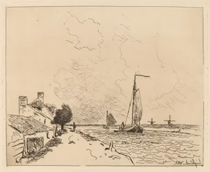 Zwei Segelboote