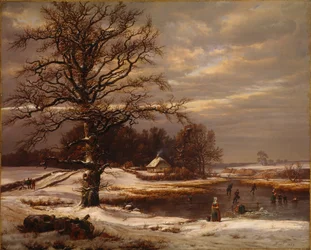 Dänische Winterlandschaft