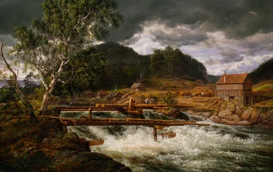 Hellefossen bei Hokksund