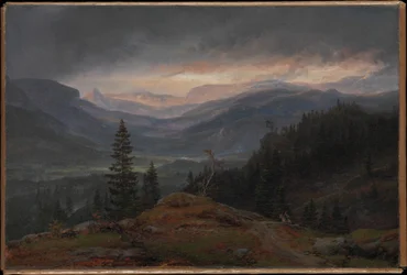 Blick über Hallingdal