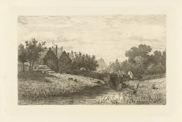 Ansicht einer Schleuse