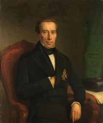Porträt von Johan Rudolf Thorbecke, Staatsminister und Innenminister