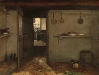 Keller des Hauses des Künstlers in Den Haag