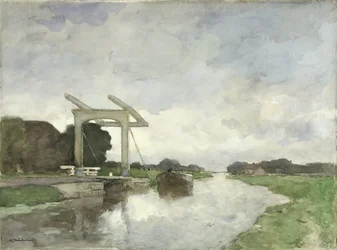 Zugbrücke bei Noorden