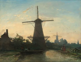Mühlen bei Rotterdam