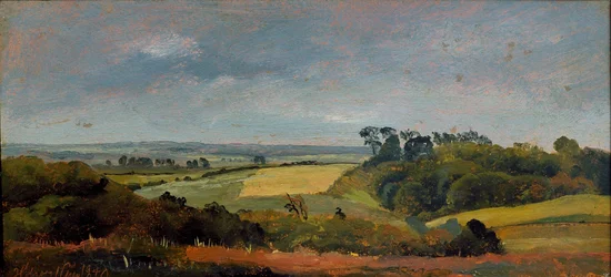 In der Nähe von Høbjerg. Frederiksværk. Studie