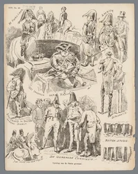 Karikatur zur Eröffnung der Generalstaaten, 1870