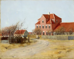 Der Architekt Ulrik Plesners erste Erweiterung des Brøndums Hotels