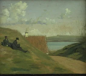 Ein versunkener Weg bei Frederiksværk