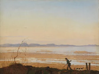 Ein Abend am See Arresø, ca. 1837
