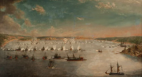 Die Schlacht von Fredrikshamn am Mai 1790, 1791