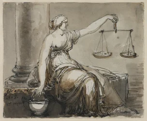 Illustration zu dem Lied „Auf des Lebens mühsamem Pfad“. Vierte Strophe 5. „Tu allen recht“