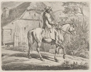 Viehändler zu Pferd