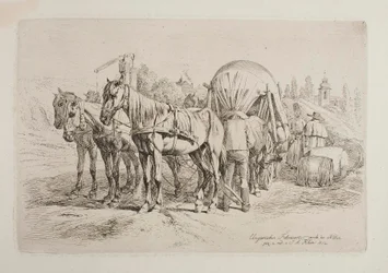 Ungarischer Pferdewagen