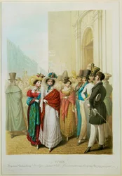 Bei den Michaelern, Freudenmädchen, Müßiggänger