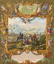 Eroberung der Festung Audenarde durch die alliierten Truppen im Jahr 1708, frühes 18. Jahrhundert