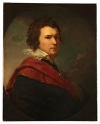 Porträt des Dichters Apollon Alexandrowitsch Maikow 1761-1838, 1796