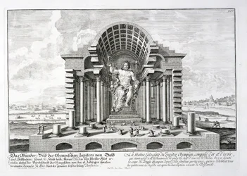 Die Statue des Olympischen Zeus von Phidias, Tafel 5 aus 