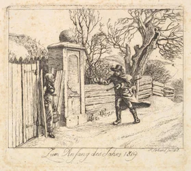 Winterlandschaft, 1818