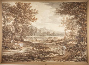 Szene aus der römischen Campagna, Torre del Quinto