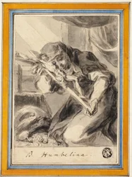 Beata Humbelina mit Kruzifix, ca. 1700
